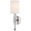 Hudson Valley Lighting Volta Polished Nickel 4.75W x 4.75L x 15.25H Wall Sconce