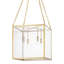 Hudson Valley Lighting Catskill Aged Brass 18W x 18L x 18H Candleholder