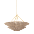 Corbett Lighting Tropea Gold Leaf 30W x 30L x 20H Pendant