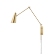 Hudson Valley Lighting Lorne Aged Brass 4W x 4L x 26H Wall Sconce