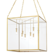 Hudson Valley Lighting Catskill Aged Brass 24W x 24L x 24H Candleholder