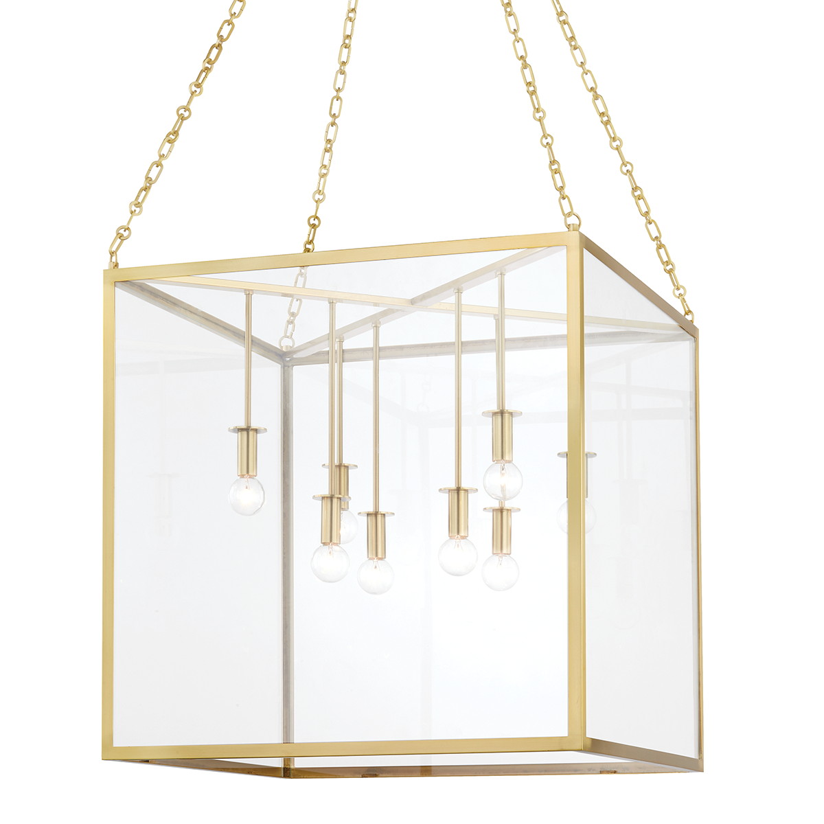 Hudson Valley Lighting Catskill Aged Brass 24W x 24L x 24H Candleholder