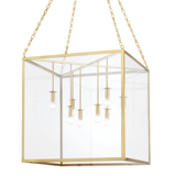 Hudson Valley Lighting Catskill Aged Brass 24W x 24L x 24H Candleholder