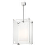 Hudson Valley Lighting Achilles Polished Nickel 18W x 18L x 29H Pendant