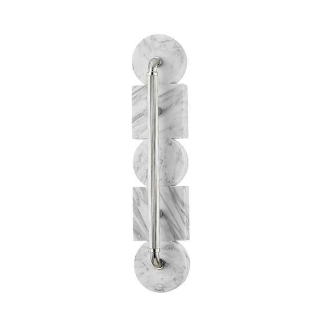 Corbett Lighting Sena Burnished Nickel 5W x 5L x 23.25H Wall Sconce