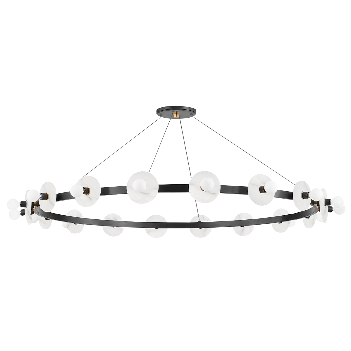 Hudson Valley Lighting Austen Aged Old Bronze 58W x 58L x 4.75H Chandelier