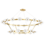 Hudson Valley Lighting Austen Aged Brass 58W x 58L x 36.5H Chandelier