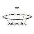 Hudson Valley Lighting Austen Aged Old Bronze 58W x 58L x 36.5H Chandelier