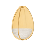 Hudson Valley Lighting Lloyd Aged Brass 8.75W x 8.75L x 12.75H Wall Sconce