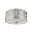 Hudson Valley Lighting Genesee Polished Nickel 13.5W x 13.5L x 7H Flush Mount