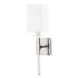 Hudson Valley Lighting Taunton Polished Nickel 4.5W x 4.5L x 17.25H Wall Sconce