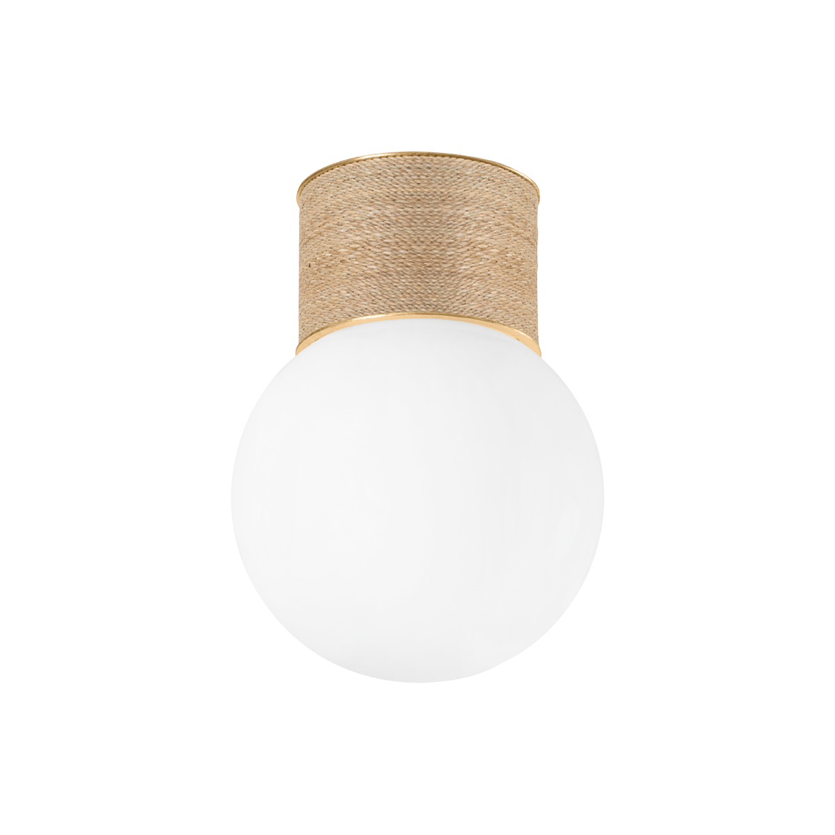 Hudson Valley Lighting ARDSLEY Vintage Gold Leaf 10.75W x 10.75L x 14.5H Flush Mount