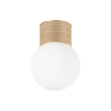 Hudson Valley Lighting ARDSLEY Vintage Gold Leaf 10.75W x 10.75L x 14.5H Flush Mount