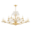 Hudson Valley Lighting Beaumont Aged Brass 48W x 48L x 23.75H Chandelier