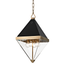 Hudson Valley Lighting Coltrane Aged Brass 10W x 10L x 20H Candleholder