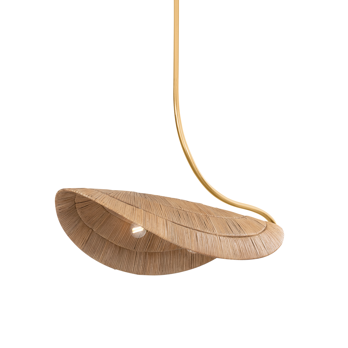 Corbett Lighting Medea Gold Leaf 40W x 14L x 22.5H Trim