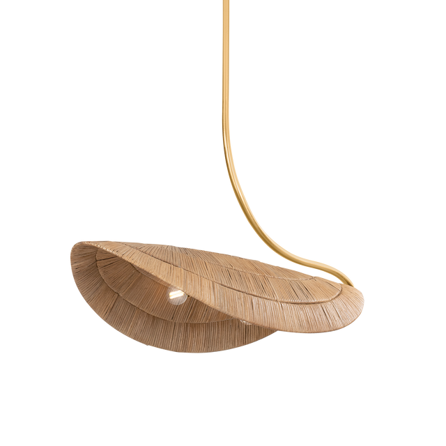 Corbett Lighting Medea Gold Leaf 40W x 14L x 22.5H Trim