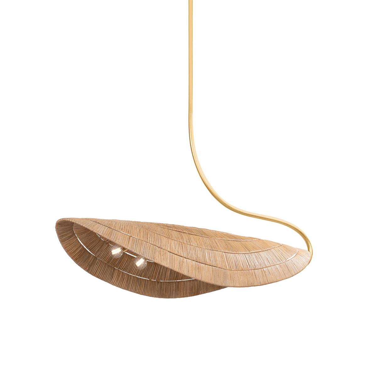 Corbett Lighting Medea Gold Leaf 50W x 16L x 26.75H Trim
