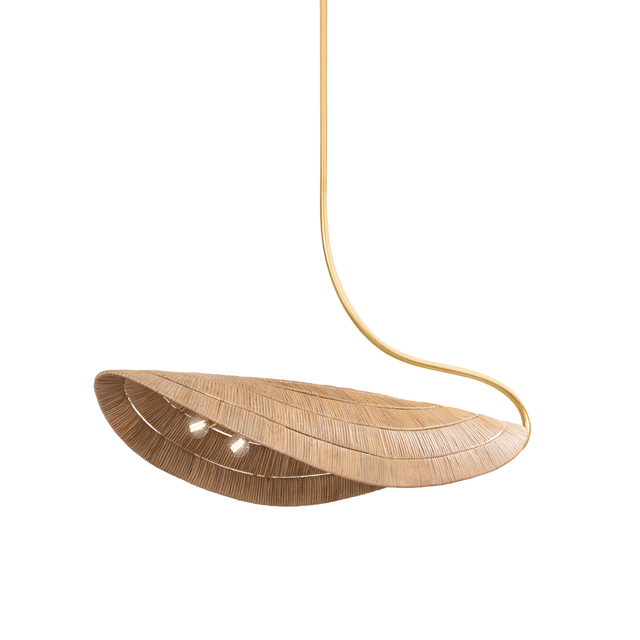 Corbett Lighting Medea Gold Leaf 50W x 16L x 26.75H Trim