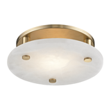 Hudson Valley Lighting Croton Aged Brass 12.25W x 12.25L x 3.25H Flush Mount