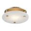 Hudson Valley Lighting Croton Aged Brass 12.25W x 12.25L x 3.25H Flush Mount