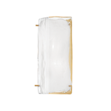 Hudson Valley Lighting Hines Aged Brass 6.25W x 6.25L x 13.5H Wall Sconce