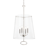 Hudson Valley Lighting James Polished Nickel 15W x 15L x 27.75H Pendant
