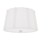 Hudson Valley Lighting Humphrey Polished Nickel 17W x 17L x 11.25H Flush Mount