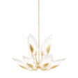 Hudson Valley Lighting Blossom Gold Leaf 29W x 29L x 18.75H Chandelier