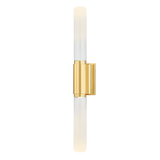 Hudson Valley Lighting COLRAIN AGED BRASS 5.25W x 5.25L x 31.75H Wall Sconce