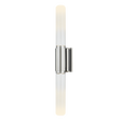 Hudson Valley Lighting COLRAIN POLISHED NICKEL 5.25W x 5.25L x 31.75H Wall Sconce