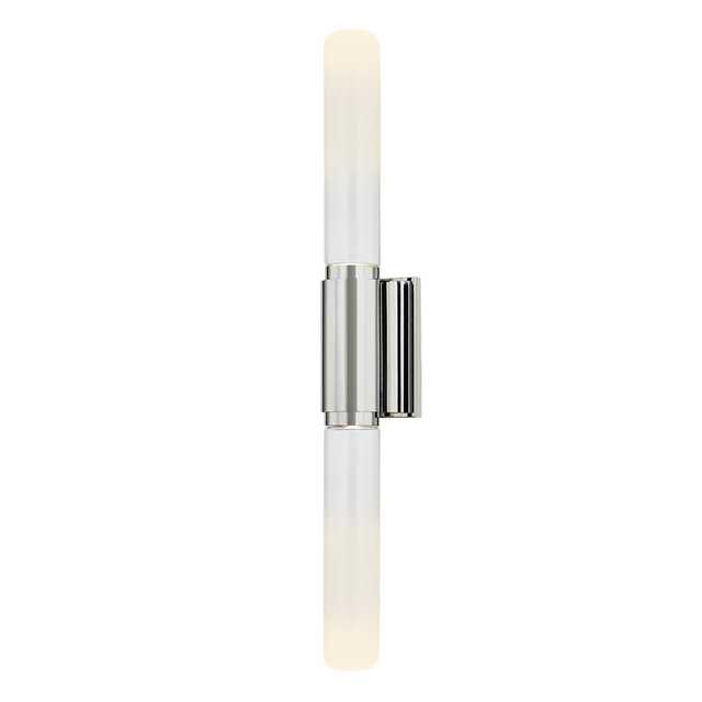Hudson Valley Lighting COLRAIN POLISHED NICKEL 5.25W x 5.25L x 31.75H Wall Sconce