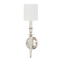 Hudson Valley Lighting Abington Polished Nickel 4.75W x 4.75L x 18H Wall Sconce