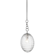 Hudson Valley Lighting Venice Polished Nickel 8.5W x 8.5L x 22H Pendant