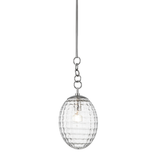 Hudson Valley Lighting Venice Polished Nickel 8.5W x 8.5L x 22H Pendant
