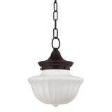 Hudson Valley Lighting Dutchess Old Bronze 9W x 9L x 11.25H Pendant