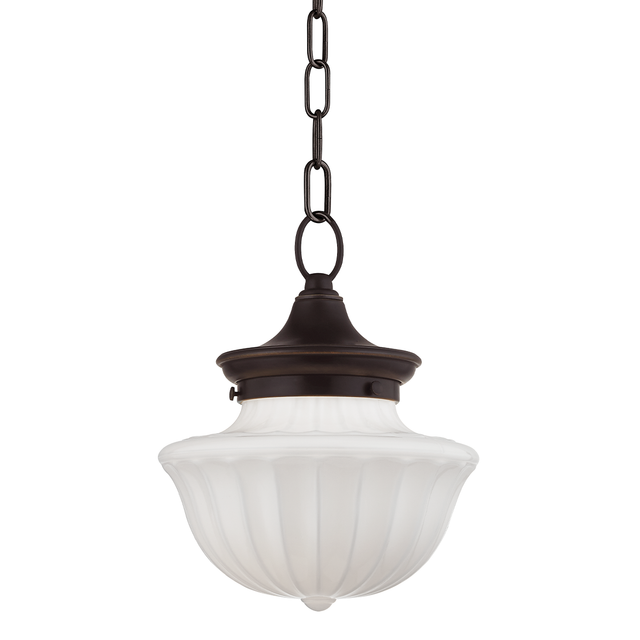 Hudson Valley Lighting Dutchess Old Bronze 9W x 9L x 11.25H Pendant