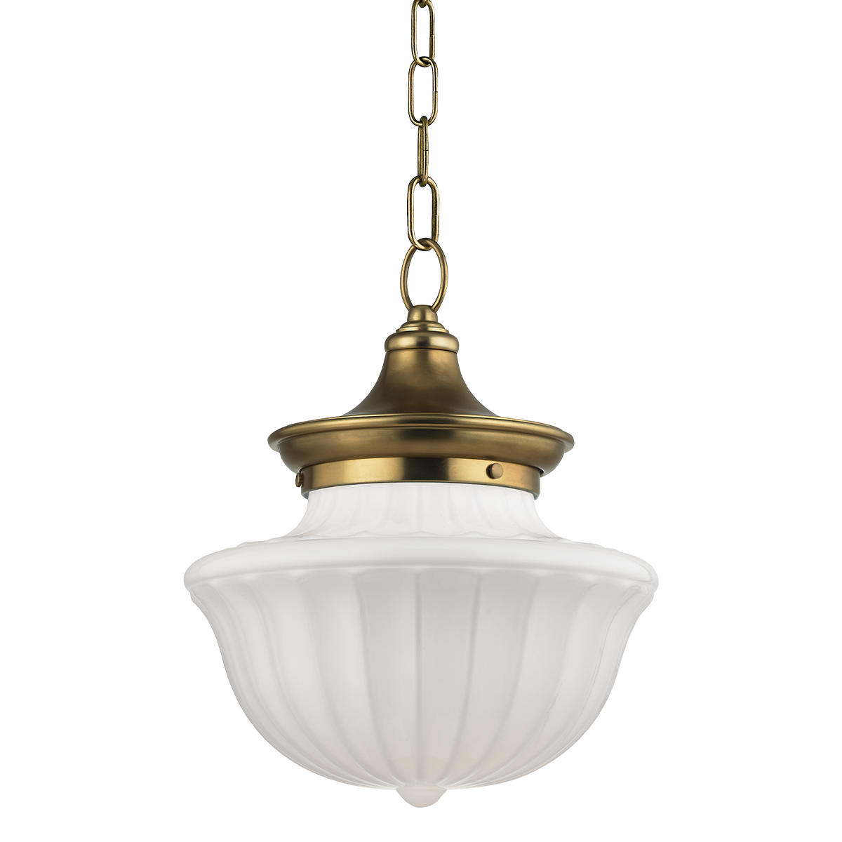 Hudson Valley Lighting Dutchess Aged Brass 12W x 12L x 14.75H Pendant