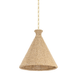 Hudson Valley Lighting TALLMAN VINTAGE GOLD LEAF 20W x 20L x 20.25H Pendant