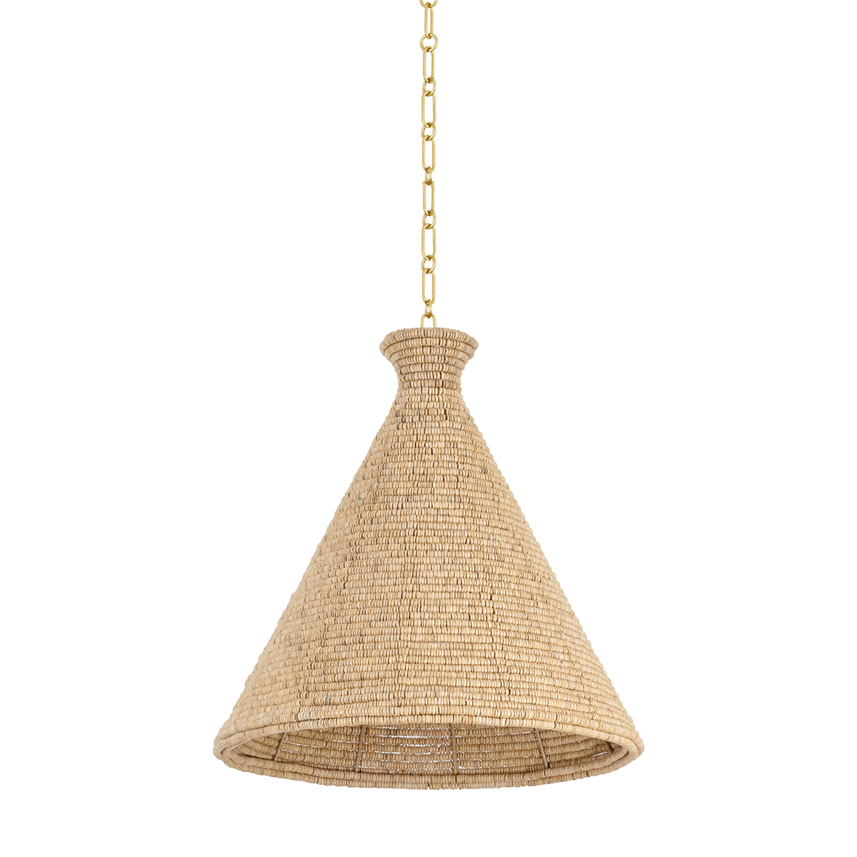 Hudson Valley Lighting TALLMAN VINTAGE GOLD LEAF 20W x 20L x 20.25H Pendant