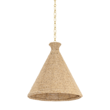 Hudson Valley Lighting TALLMAN VINTAGE GOLD LEAF 20W x 20L x 20.25H Pendant