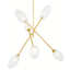 Hudson Valley Lighting Alberton Aged Brass 52.5W x 52.5L x 32.5H Chandelier