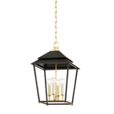 Hudson Valley Lighting Natick Aged Brass 12.5W x 12.5L x 19.25H Candleholder