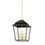 Hudson Valley Lighting Natick Aged Brass 12.5W x 12.5L x 19.25H Candleholder