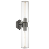 Hudson Valley Lighting Roebling Old Bronze 4.75W x 4.75L x 23.75H Wall Sconce