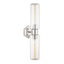 Hudson Valley Lighting Roebling Polished Nickel 4.75W x 4.75L x 23.75H Wall Sconce
