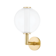 Hudson Valley Lighting Richford Aged Brass 9W x 9L x 14.75H Wall Sconce
