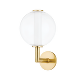 Hudson Valley Lighting Richford Aged Brass 9W x 9L x 14.75H Wall Sconce
