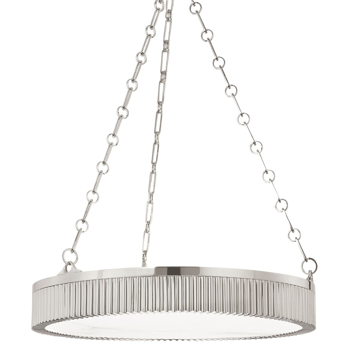 Hudson Valley Lighting Lynden Polished Nickel 22W x 22L x 8.25H Chandelier