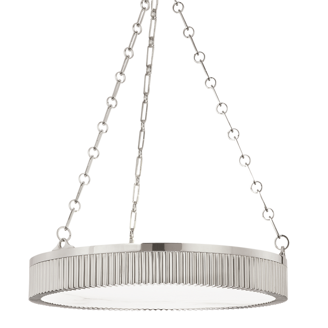 Hudson Valley Lighting Lynden Polished Nickel 22W x 22L x 8.25H Chandelier